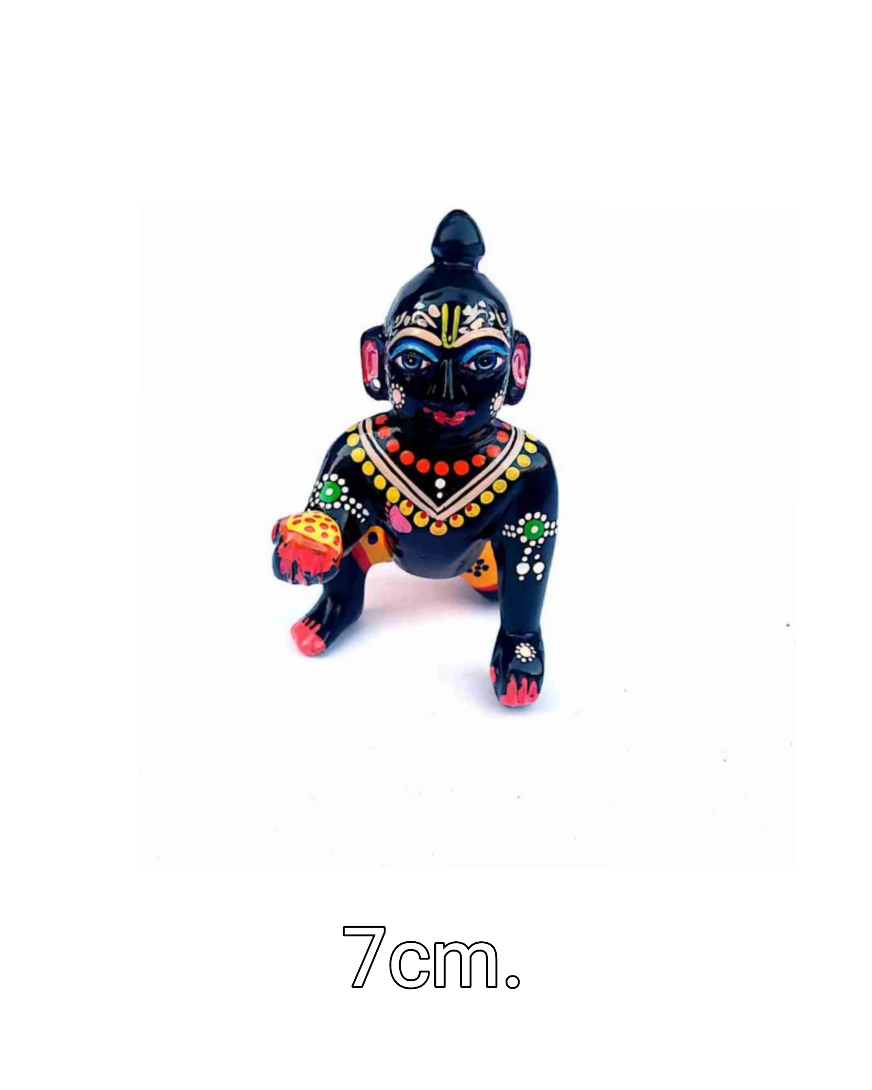 BRASS LADDU GOPAL 7CM.