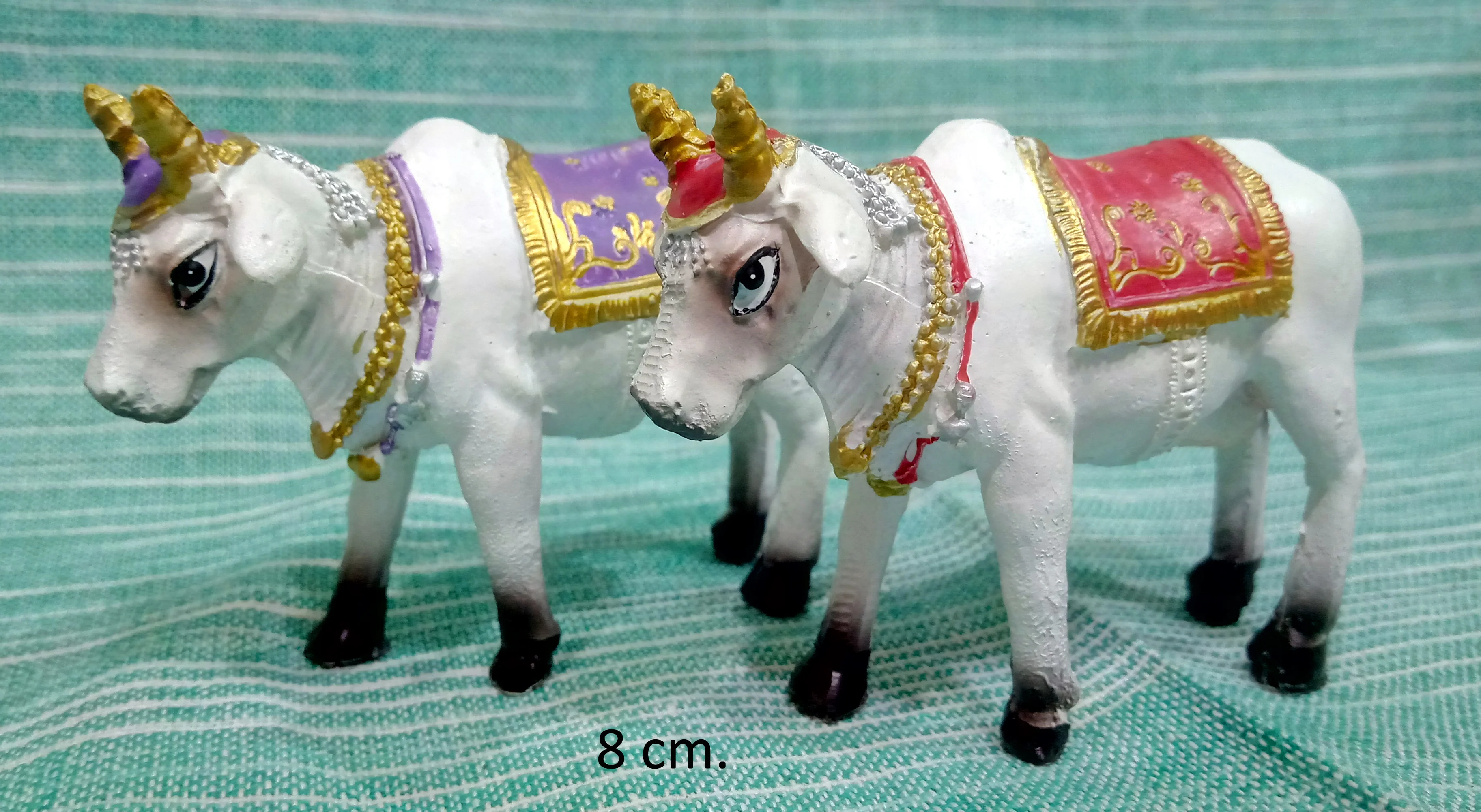 COW STANDING SET OF 2  8CM