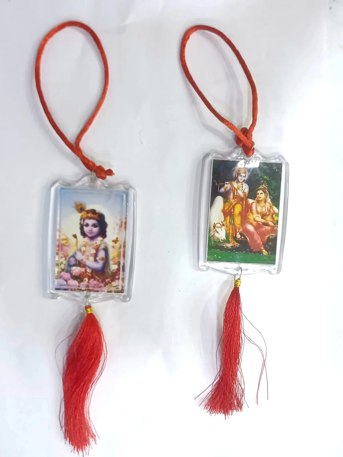 Devotional Car Hanging ( 2 Pcs Set)
