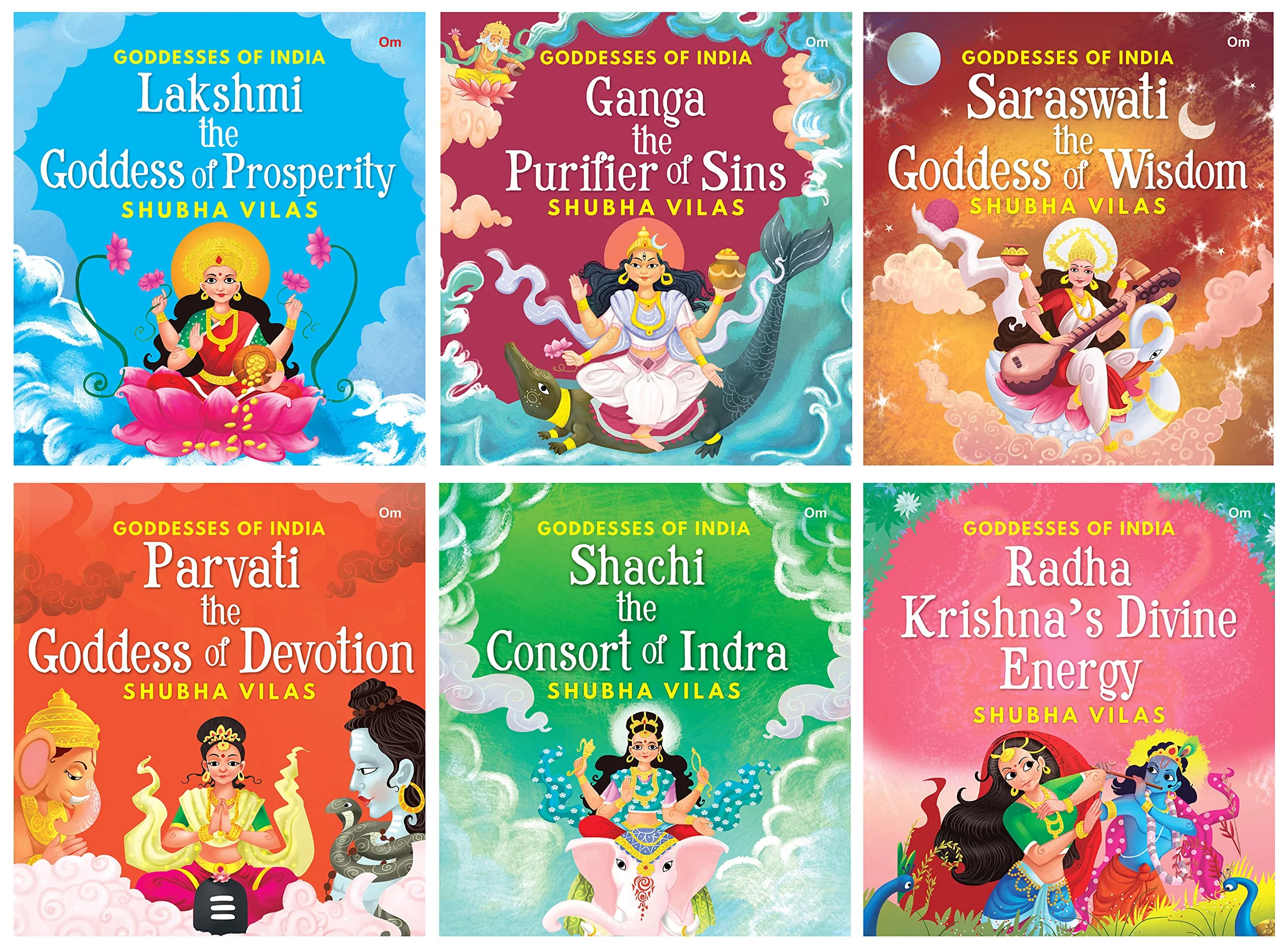 Goddesses of India (Set of 6 Books)