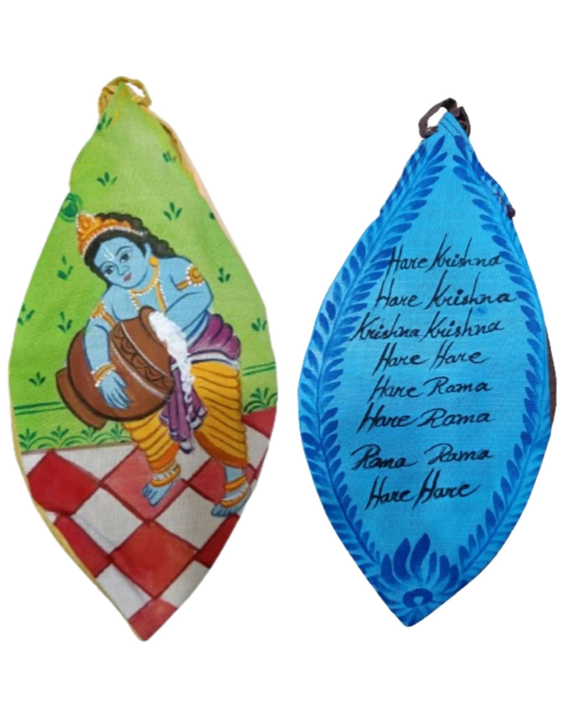 Makhan Chor Hand Painted Bead Bags