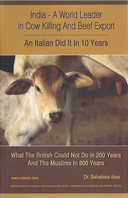 INDIA - A WORLD LEADER IN COW KILLING AND BEEF EXPORT