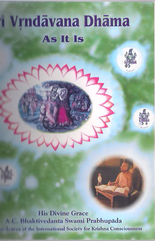 Sri Vrindavan dhama As it Is