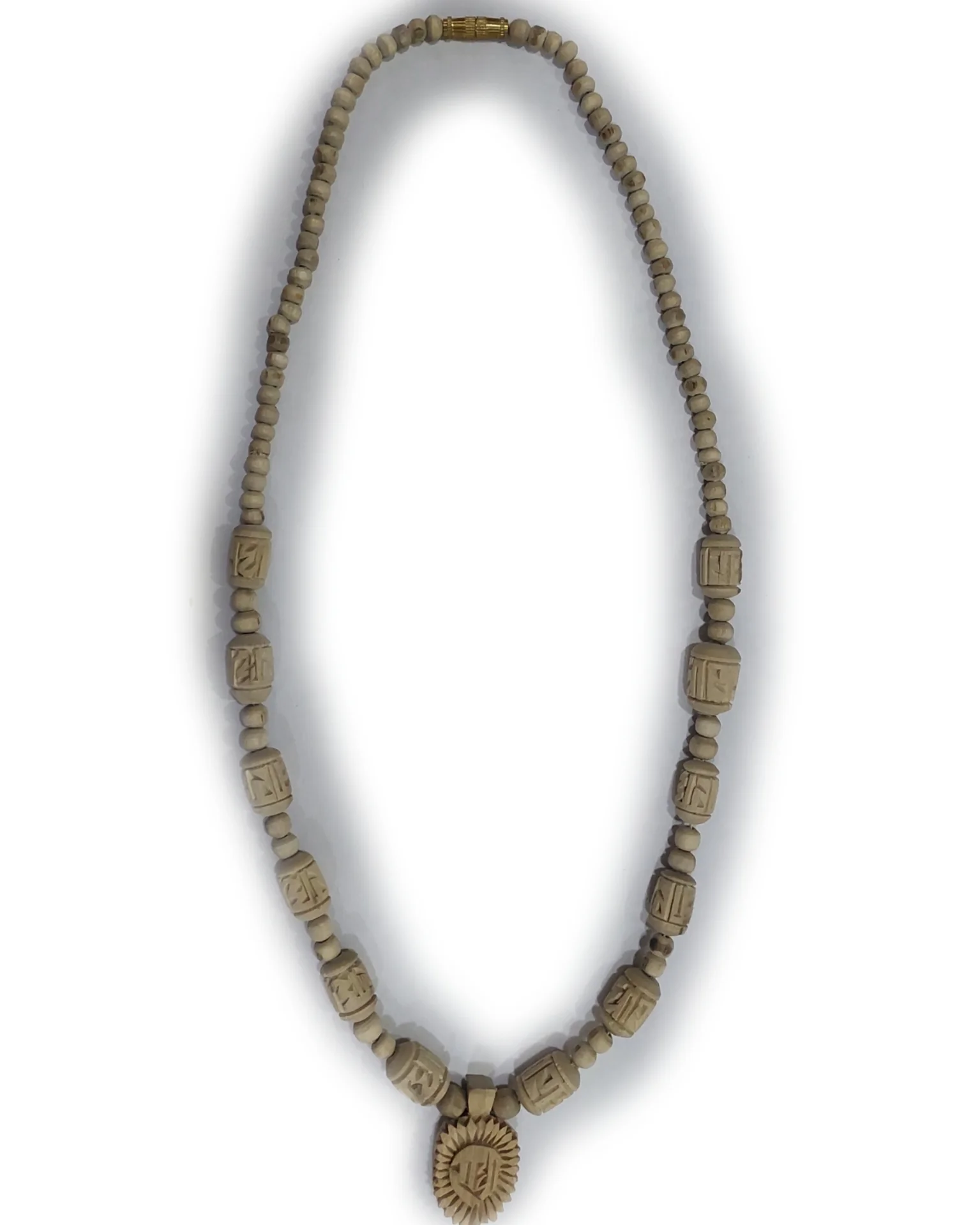 Tulsi Neckbeads Radha Naam Locket & Radha Beads